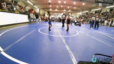 67 lbs 3rd Place - Connor Stafford, Sperry Wrestling Club vs Braden Abel, Salina Wrestling Club