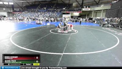 115 lbs Semifinal - Eden Hornby, Washington vs Quinn Pace, Cashmere Wrestling Club