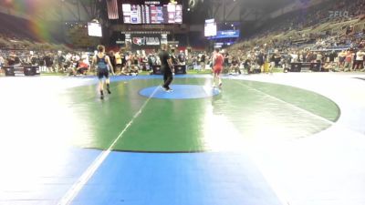 106 lbs Cons 8 #1 - Luke Green, Ohio vs Aidan Gruenenfelder, Wisconsin