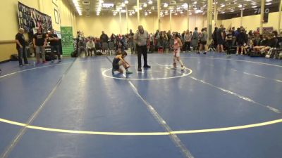 60 lbs Rr Rnd 1 - Ryder Waller, Gladiators K-8 vs Garrett Nicklos, Highland Hornets K-8