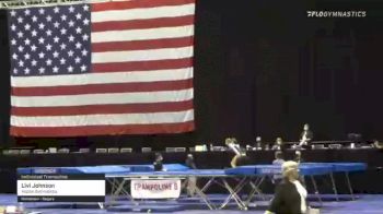 Livi Johnson - Individual Trampoline, Aspire Gymnastics - 2021 USA Gymnastics Championships