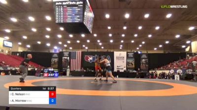 67 kg Quarters - Chase Nelson, Bison Wrestling Club vs Austin Morrow, NYAC