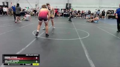 190 lbs Placement (4 Team) - DEREK STONE, Flickr Boyz Blackbeards vs William Knapp, Savage WA Black