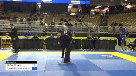 MICHAEL SOLER JR. vs TARCISIO DAMASCENO SANTOS 2024 Pan Jiu Jitsu IBJJF Championship
