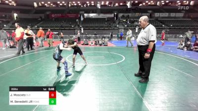 65 lbs 5th Place - Jonathan Moscato, Old Bridge vs Matthew Benedetti JR, Power Half Wrestling Academy