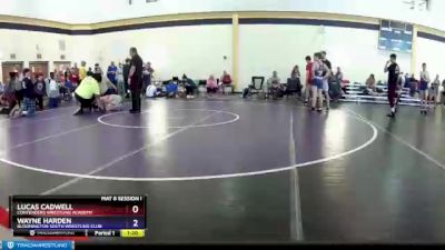 138 lbs Cons. Round 4 - Lucas Cadwell, Contenders Wrestling Academy vs Wayne Harden, Bloomington South Wrestling Club