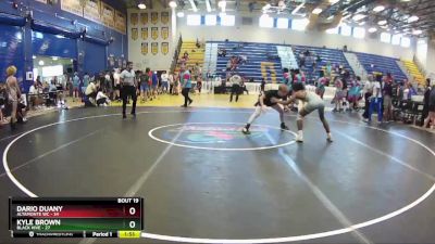 126 lbs Round 5 (8 Team) - Kyle Brown, Black Hive vs Dario Duany, Altamonte WC