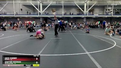 105 lbs Round 7 (10 Team) - Sawyer Noonan, Headhunters vs Jack Cherry, Kraken