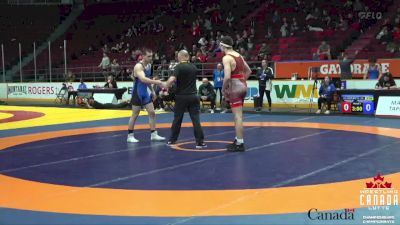 74kg Quarterfinal - Aidan Gresik, Edmonton WC vs Cojocaru Timotei Daniel, Tritton Performance WC