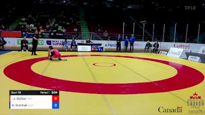 50kg Semifinal - Jade Dufour, Montreal NTC / Montreal WC vs Katie Dutchak, Saskatoon WC