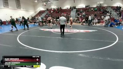 190 lbs Cons. Round 3 - Jacob Kennedy, Natrona County vs Alec DeMarce, Lingle-Ft. Laramie/Southeast