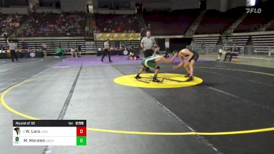 149 lbs Round Of 32 - William Lara, Lindenwood vs Mateo Morales, Sacramento State