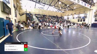 172 lbs Consi Of 4 - Landon Jobber-Spence, Fauquier vs Duncan Christensen, Malvern Prep