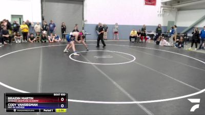 152 lbs Rr1 - Cody VanSiegman, Mat-Su Matmen vs Braidin Martin, Interior Grappling Academy