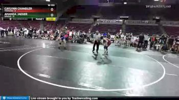 W-130 lbs 4th Wrestleback (16 Team) - Caylynn Chandler, Michigan vs Amanda Jaeger, Kansas