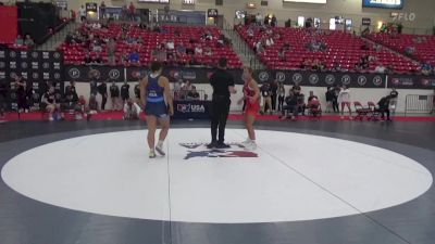 68 kg Rnd Of 16 - Forrest Molinari, Sunkist Kids Wrestling Club vs Savannah Pitts, Florida