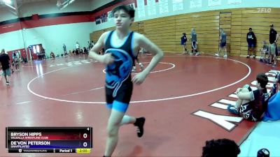 106 lbs Round 2 - De`von Peterson, Unaffiliated vs Bryson Hipps, Valhalla Wrestling Club