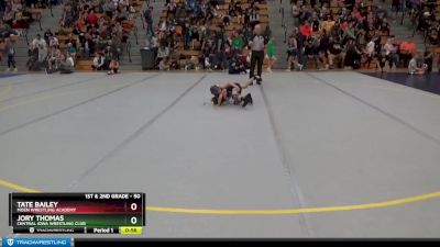 50 lbs Cons. Round 2 - Jory Thomas, Central Iowa Wrestling Club vs Tate Bailey, Moen Wrestling Academy