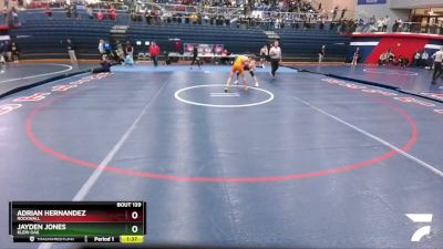 126 lbs Quarterfinal - Adrian Hernandez, Rockwall vs Jayden Jones, Klein Oak