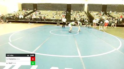 147-H lbs Consi Of 8 #1 - Vincent Faldetta, Orchard South WC vs Eric Wolf, VHW