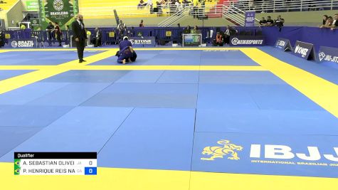 ALYSON SEBASTIAN OLIVEIRA DA SIL vs PAULO HENRIQUE REIS NASCIMENTO 2024 Brasileiro Jiu-Jitsu IBJJF