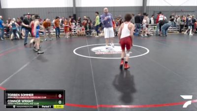 78 lbs Quarterfinal - Torben Sommer, Anacortes Hawkeyes Wrestling Club vs Connor Wright, Askeo International Mat Club