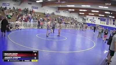 157 lbs 5th Place Match - Deacon Odom, HotShots Wrestling vs Andrew Morgan, McMinnville Mat Club