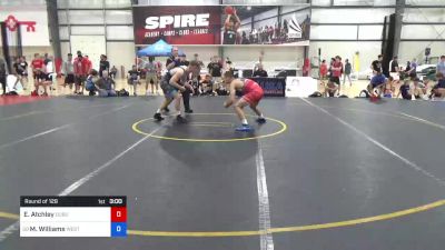 70 kg Round Of 128 - Evan Atchley, Dubuque RTC vs Matthew Williams, West Point Wrestling Club