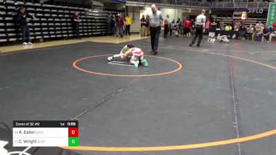 70 lbs Consi Of 32 #2 - Knox Eaton, South Side Beaver vs Cameron Wright, Bedford