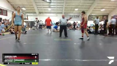 195 lbs Round 5 (6 Team) - Anthony Fernandez, Smittys Barn vs Jordon Carl, MILO`s Misfits