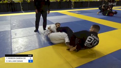 THIAGO ROBSON SABOIA SOUSA vs CHAZZ WILLIAM CANAS 2024 Pan Jiu Jitsu IBJJF Championship