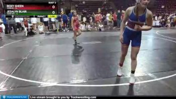 G-127 lbs Round 1 (4 Team) - Roxy Sheen, Team ID vs Jesalyn Blair, Team WY