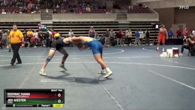 172 Championship Bracket Semifinal - Jed Wester, STMA vs Dominic Mann, Kasson-Mantorville