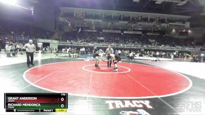 170 lbs Cons. Round 4 - Richard Mendonca, Tokay vs Grant Anderson, Jesuit