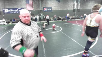 58 lbs Rr Rnd 3 - Cael Quinlin, Brush Wrestling Club vs Parker French, Bear Cave