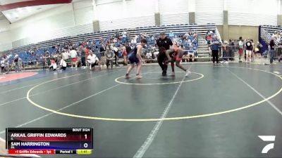 149 lbs Quarterfinal - Arkail Griffin Edwards, IL vs Sam Harrington, PA