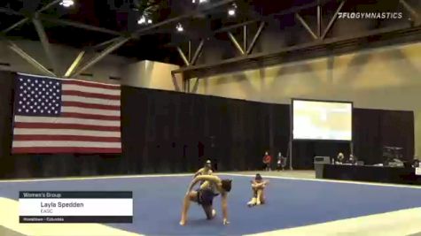 Layla Spedden - Women's Group, EAGC - 2021 USA Gymnastics Championships