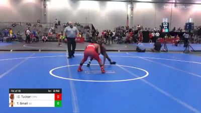 133 lbs Prelims - Charles Tucker, Cornell vs Todd Small, Iowa State