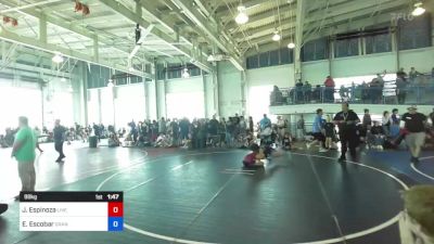 98 kg Rr Rnd 3 - Jayden Espinoza, Live Training vs Ethan Escobar, Granite WC