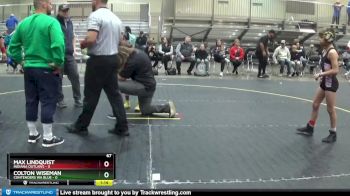 67 lbs Finals (2 Team) - Colton Wiseman, Contenders WA Blue vs Max Lindquist, Indiana Outlaws