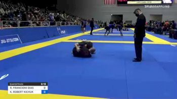 RODRIGO FRANCIONI DIAS vs KIERAN ROBERT KICHUK 2021 World IBJJF Jiu-Jitsu No-Gi Championship