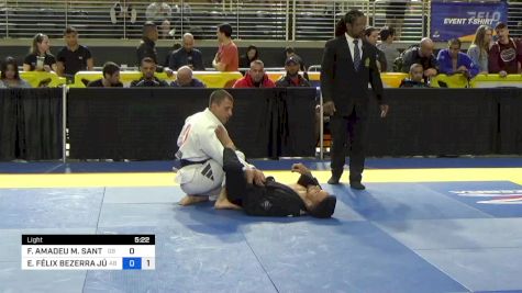 FERNANDO AMADEU M. SANTOS vs ESDRAS FÉLIX BEZERRA JÚNIOR 2024 Pan Jiu Jitsu IBJJF Championship
