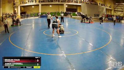 175 lbs Semifinal - Aaron Coverdell, Shadow Ridge vs Braelen Toles, Damonte Ranch