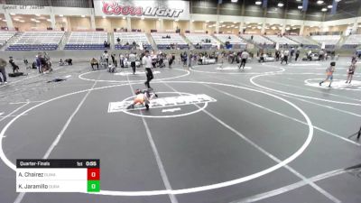 62 lbs Quarterfinal - Ayzen Chairez, Dumas Wrestling vs Karson Jaramillo, Duran Elite