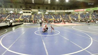 37 lbs Consi Of 8 #2 - Cooper Smith, Bennett Wrestling Club vs Ashton Davis, Little Warriors