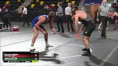 174 Consi Quarterfinal - Dillon Sheehy, Army West Point vs Brock Fettig, South Dakota State