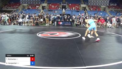 106 lbs Rnd Of 64 - Trenton Richwine, Kansas vs Cody Carpenter, Ohio