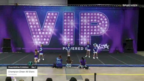 Champion Cheer All Stars - Gemstones [2022 CheerAbilities Exhibition Day 1] 2022 VIP Shreveport