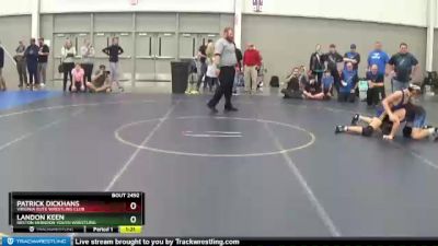 130 lbs Cons. Round 4 - Landon Keen, Reston Herndon Youth Wrestling vs Patrick Dickhans, Virginia Elite Wrestling Club
