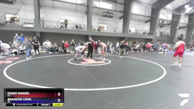 175 lbs Cons. Round 5 - Isaiah Rangel, CA vs Brandon Cook, OR